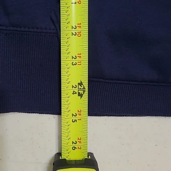 Hurley Navy Blue Hoodie/Sweatshirt Classic Design size 18/20 - Picture 6 of 6